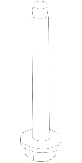 W721140-s439 Ford Genuine Suspension Cross-member Mount Bolt