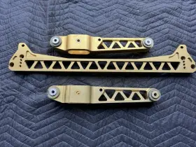 F7egrb-7 Function 7 Gold Rear Lca And Tie Bar For Dc2 Or Eg Honda/acura