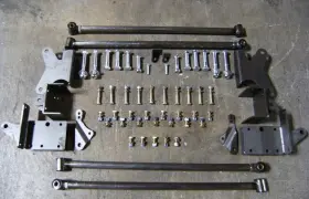 Gh0011 Gearhead 1948 - 1956 Ford Pickup Truck Rear Parallel 4 Link Four Bar Bolt On Kit Bolt-in
