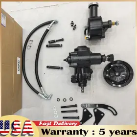 Gh5864 Gearzaar For 1958-64 Chevy Impala Belair 500 Series Power Steering Upgrade Conversion Kit