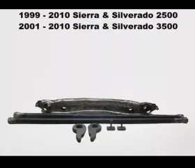 15528963 General Motors 1999 To 2010 Silverado 2500 54 Inch Torsion Bars Crossmember And Keys