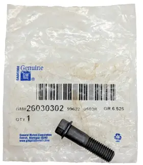 26030302 General Motors Genuine Gm Bolt Upper-lower Steering Column Shaft Coupling 26030302 General Motors Genuine Gm Bolt Upper-lower Steering Column Shaft Coupling