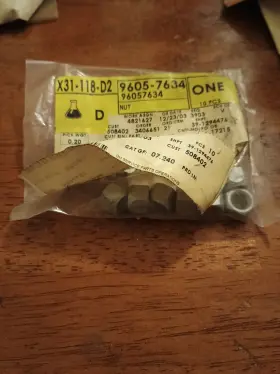 96057634 General Motors 9 Genuine Gm Suspension Stabilizer Bar Link Nuts