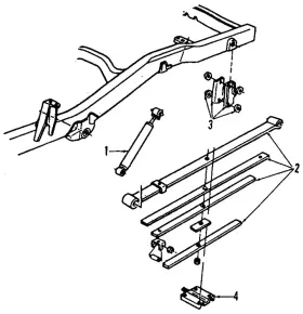 14045081 Gm Genuine Spring Shackle