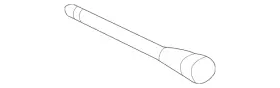 22551357 Gm Genuine Black Steering Column Tilt Release Lever