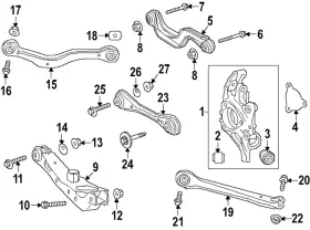 84863006 Gm Genuine Lateral Arm