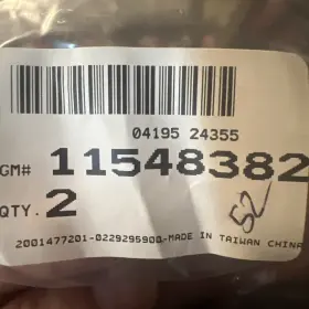 11548382 Gm Genuine Parts Steering Knuckle Nut Set Of Two