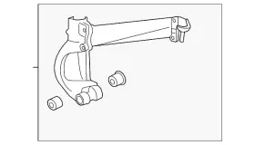 22855041 Gm Genuine Parts Front Driver Side Suspension Strut Yoke