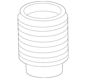 84431885 Gm Genuine Parts Front Strut Boot