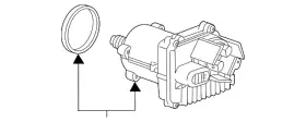 85607376 Gm Genuine Parts Power Steering Assist Motor