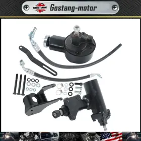 Gm2277456g Gostang New For Chevy Bel Air 150 500 Series 55-57 Steering Gear Box Conversion Kit