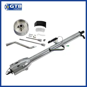 106010 Gtb 33 Inch Chrome Steering Column Shift Tilt Auto Street Rod For 60-72 Gmc Chevy C10
