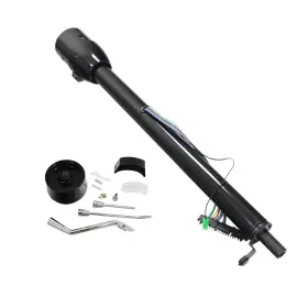 106011 Hdx Motors 33 Inch Tilt Steering Column Shift For Gmc 1960-1972 Chevy C10 Truck Auto Black