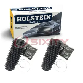 C606 Holstein 8-34 2 Pc Steering Coupling Boots For 1996-2002 Bmw Z3 Gear Ot