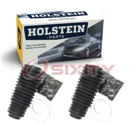 C614 Holstein 12-53 2 Pc Steering Coupling Boots For 2001-2006 Bmw M3 Gear Ej