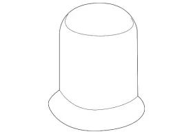 50360-sdb-a03 Honda Genuine Rubber Rear Sub-frame Mounting Front