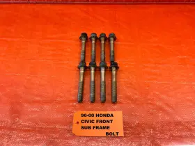 90161-s04-000 Honda 96-00 Civic Front Subframe Crossmember K Frame Bolt Set Bolts Oem #218