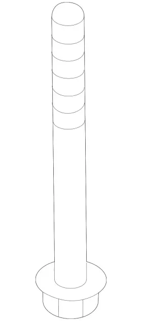 90176-tha-000 Honda Genuine Suspension Crossmember Bolt