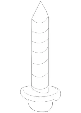 Honda 90179-sda-a00 Genuine Suspension Cross-member Bolt