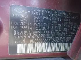 553-58959 Hyundai Power Steering Pump Fits 01-06 Santa Fe 1708174