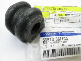 555133m100 Hyundai New Front Suspension Stabilizer Sway Bar Bushing For 08-14 Genesis