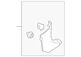 85823-s8000-nnb Hyundai Genuine Kick Panel Trim