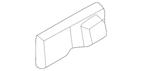 894c0-n9000-nnb Hyundai Genuine Folding Seat Latch Release Handle