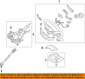 848511r010ry Hyundai Oem 15-17 Accent Shroud Switches Levers-upper Clmn Cover