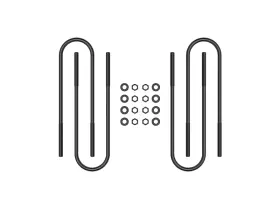 37001 Icon U-bolt Kit Fits 2000-2004 Ford F-250/f-350