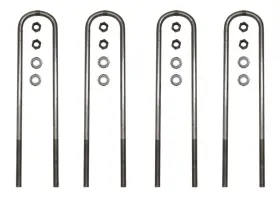 67001 Icon Vehicle Dynamics Leaf Spring Axle U-bolt Kit