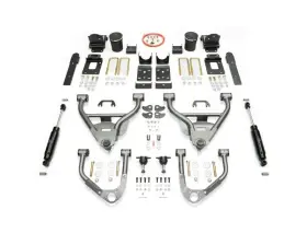 Ihc-gm1922ck-46 Ihc Suspension 2019-present Gm1500 4/6 Lowering Kit With Helper Bags Single Cab 2wd/4wd