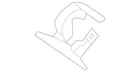 Infiniti 48827jk00a Genuine Steering Column Shaft Seal