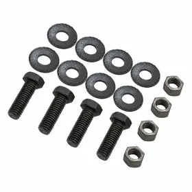 Inl10112 Inline Tube Bumper Bracket Bolts Adjustment Tooth Washers 1964-78 Gm A-body 12pc