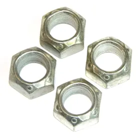 Inl10275 Inline Tube 64-77 Oldsmobile Gm A/f/x Frame Suspension Cross Shaft Large End Nuts 4 Pc Set