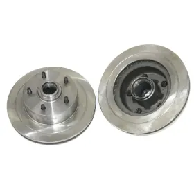 Inl11189 Inline Tube 1970 71 72 73 74 75 Gm A F X Front Disc Brake Rotors Wear Groove Grooved 2pc
