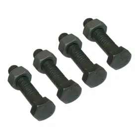 Inl11315 Inline Tube Steering Tie Rod Sleeve Clamp Bolts And Nuts 1964-77 Chevelle Cutlass Lemans 8pc