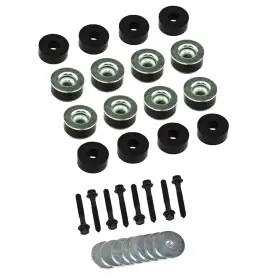 Inl30659 Inline Tube Body Mount Bushing Cushions And Bolts Hardtop 1964-67 Chevelle Gto Cutlass 20pc