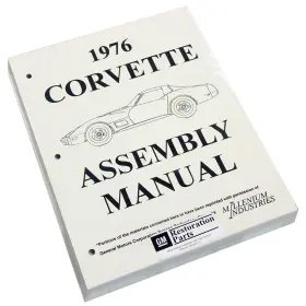 La7190 Inline Tube Factory Assembly Manual Repair Restore Book 1976 Chevrolet Corvette