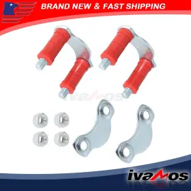 Iatv85790v Ivamos Fit For Chevy 150 210 Bel Air 1955 Rear Leaf Spring Polyurethane Shackle Kit