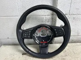 235.ja1f22 Jaguar 2022 F Type Black Leather Steering Wheel Heated Oem