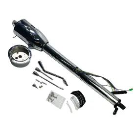 Bapn02275 Jake Motor Parts Tilt Auto 30 Inch Steering Column No Key And Shift Indicator With Wheel Adapter Chrome