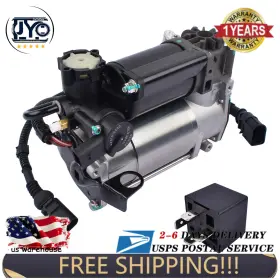 4z7616007 Jinyocom Air Suspension Compressor Pump For 2001-2005 Audi Allroad Quattro 2.7 4.2 415403