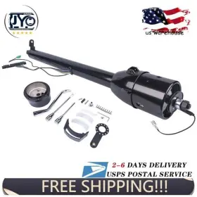 R91002bk-32 Jinyocom 32 Inch Stainless Steel Tilt Steering Column Shift Automatic For Gm Chevy No Key