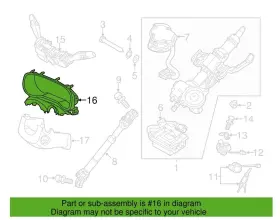 D9000wk Kia 84830 New Oem 2016-2022 Sportage Steering Column-shroud