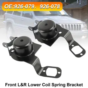 926-078 Kingdarn Pair Front Lower Coil Spring Bracket For Jeep Grand Cherokee 99-04