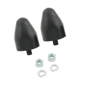 20530 Lakewood Traction Bar Snubbers - Black Rubber Large