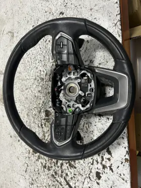 235.le1125 Lexus 2025 Rx350 Black Leather With Silver Trim Steering Wheel Oem