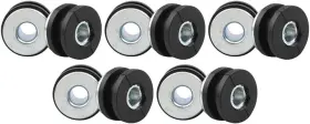 Cnsodo15 Lulufairing 015198 Motorcycle Fairing Rubber Grommets Bolt Pressure Relief Cushion