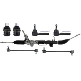 12481708 Luxfineparts Manual Power Steering Rack And Pinion For Jeep Compass Left Right