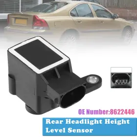 8622446 Madhornets Rear Headlight Height Level Sensor 6 Pins For Volvo S60 S80 V70 Xc90